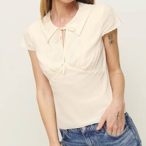 Reformation Collard Top